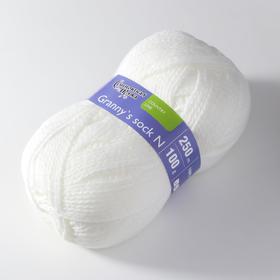 

Пряжа Granny`s sock N (Бабушкин носок Н) 100% акрил 250м/100гр суровый (25)