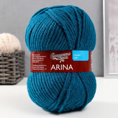 Пряжа Arina (АринаПШ) 50% шерсть, 50% акрил 123м/100гр (70027 мор.вол_v2)