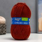 Пряжа Chelsea MAX (Челси max) 50% шерсть англ.кроссбред, 50% акрил 200м/100гр (15 терракот) - Фото 1