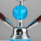 Кальян «Фуджейра», 25 см, 2 трубки, синий - Фото 4