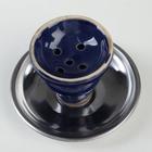 Кальян «Фуджейра», 25 см, 2 трубки, синий - Фото 8