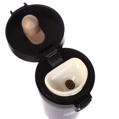 Термокружка, 380 мл, Style "Мастер К. Coffee", сохраняет тепло 8 ч, с ситечком