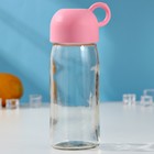 Бутылка для воды стеклянная в чехле «Лесная банда», 420 мл, h=17 см, цвет МИКС - Фото 4