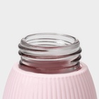 Бутылка для воды «Медвежонок», 300 мл, h=21 см, стекло, МИКС - Фото 3