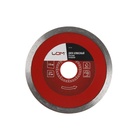 Диск алмазный отрезной ЛОМ, сплошной, мокрый рез, 115×22 мм - Фото 1