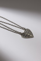 Кулоны парные «Для него и для неё», 45 см, цвет чернёное серебро (комплект 2 шт) - фото 31189853