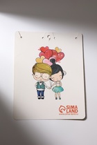 Кулоны парные «Для него и для неё», 45 см, цвет чернёное серебро (комплект 2 шт) - фото 31189855