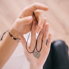 Кулоны парные на шнурке Best friends, цвет чернёное серебро, 40 см - Фото 7