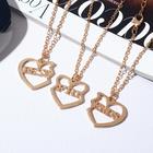 Кулоны на цепочке «Неразлучники», с надписью best friends, 3 шт., цвет золото, 40 см - Фото 3