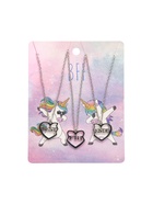 Кулоны на цепочке «Неразлучники», с надписью best friends, 3 шт. цвет серебро, 40 см - Фото 8