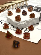 Кольцо «Муранское стекло» полосы, цвет МИКС (комплект 12 шт) - фото 40369813