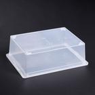 Ящик для хранения, 25 л, 53×37×18 см, с крышкой, прозрачный - Фото 4