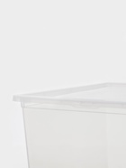 Ящик для хранения, 50 л, 53×38×30 см, с крышкой, прозрачный - Фото 4