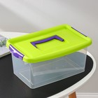 Контейнер для хранения, 4 л, 29×19×13 см, с крышкой, салатовый - Фото 2