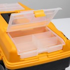 Ящик для инструментов «Уран 21», с двумя консолями и коробками - Фото 9