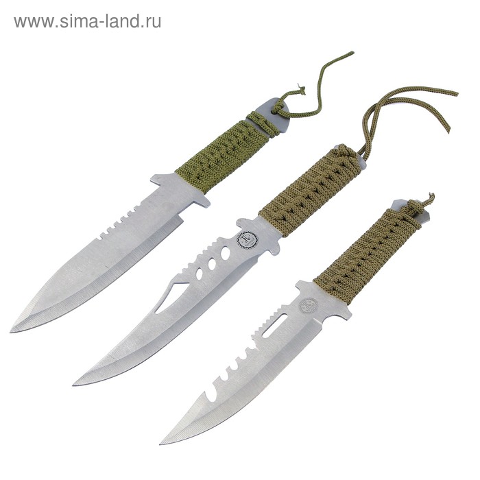 Нож "Армейский",  18-20 см с лезвием микс,   УЦЕНКА - Фото 1