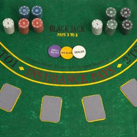 

Покер, набор для игры: 200 фишек, карты 2 колоды, сукно 60х90 УЦЕНКА