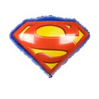 Шар фольгированный 26" «Супермен», эмблема - фото 321256655