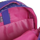 Рюкзак школьный эргономичная спинка для девочки Proff 38*29*18 Fizzy Moon, сиреневый/розовый FM17-BP-08 - Фото 6