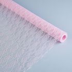 Сетка "Крошет кружево" светло-розовый, 50 см х 4.5 м - Фото 1