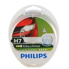 Лампа автомобильная Philips, LongLife EcoVision, H7, 12 В, 55 Вт, PX26d, 2шт - Фото 2