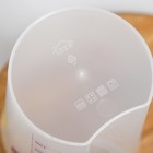 Кувшин мерный IDEA, 1 л, пластик, прозрачный - Фото 4