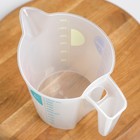 Кувшин мерный IDEA, 1 л, пластик, прозрачный - Фото 5