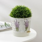 Горшок для цветов с прикорневым поливом «Ника Деко. Лаванда», 800 мл - Фото 5