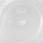 Горшок для орхидей с поддоном IDEA «Деко», 1.2 л, пластиковый, белый - Фото 12