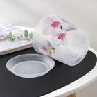 Горшок для орхидей с поддоном IDEA «Деко», 1.2 л, пластиковый, белый - Фото 14