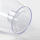 Кашпо для орхидей IDEA, 2 л, пластик, прозрачное - Фото 3