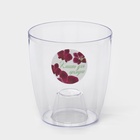 Кашпо для орхидей IDEA, 2 л, пластик, прозрачное - Фото 7