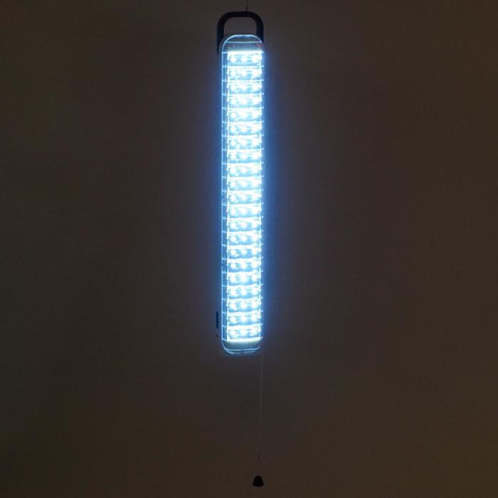 Фонарь-лампа аккумуляторный, YJ-6805TP, 63 LED, 6 х 43 см - фото 1901012610
