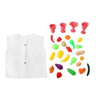 Игровой набор "Повар", продукты, посудка, халат - Фото 2