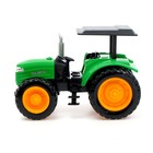 Трактор радиоуправляемый «Фермер», работает от аккумулятора, световые эффекты, цвета МИКС - фото 9944642