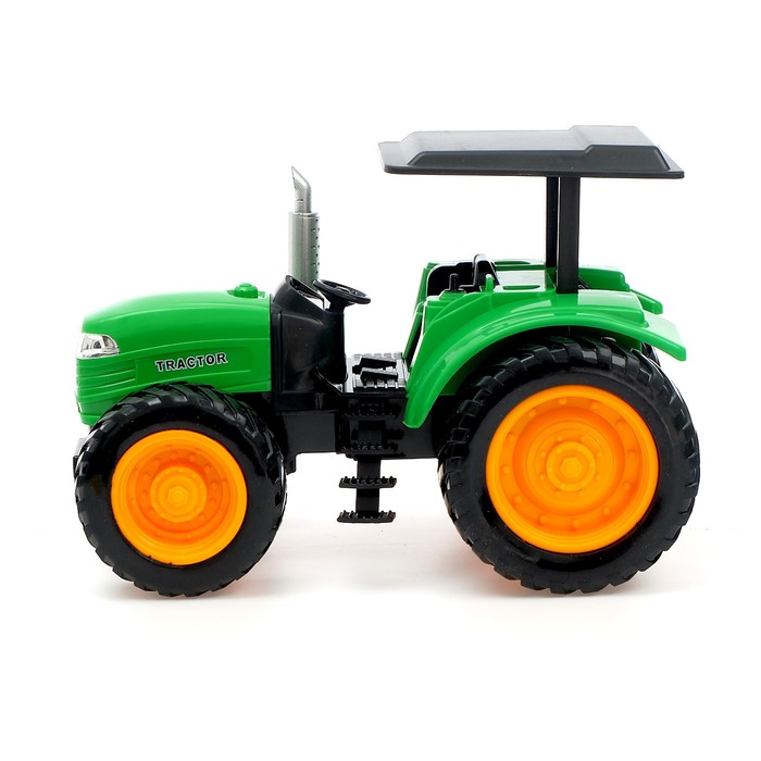Трактор радиоуправляемый «Фермер», работает от аккумулятора, световые эффекты, цвета МИКС - фото 1908319855