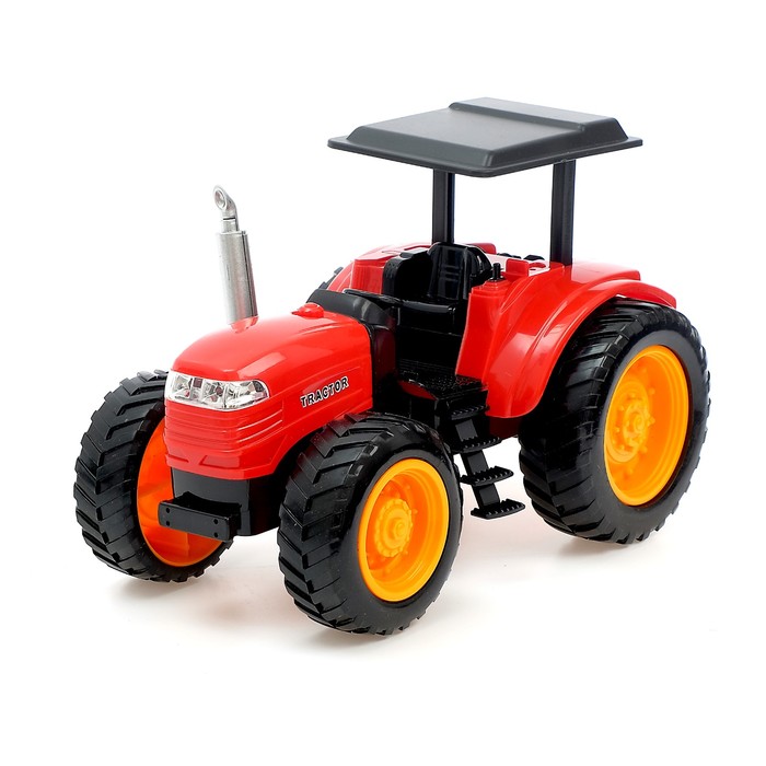 Трактор радиоуправляемый «Фермер», работает от аккумулятора, световые эффекты, цвета МИКС 41845