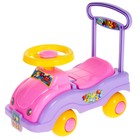 Толокар-автомобиль для девочек, с гудком-пищалкой - фото 6029376