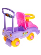 Толокар «Автомобиль», каталка для девочек, с гудком-пищалкой - Фото 3