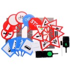 Набор знаков дорожного движения, 22 элемента - Фото 1