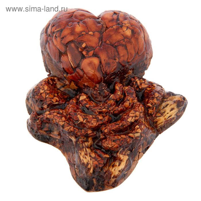 Сувенир из кедропласта на магните "Сердце" 6,5x6,5 см - Фото 1
