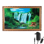 Световая картина "Восхитительный водопад" 117*76 см - Фото 1