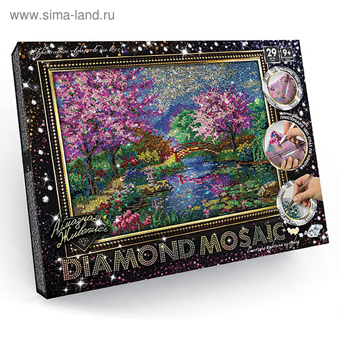 Набор креативного творчества «Diamond Mosaic. Цветущие деревья» - Фото 1
