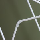 Сушилка для белья напольная складная, рабочая длина 18 м, высота от пола 95 см, ширина 54 см, белая - Фото 5