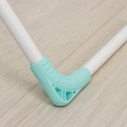 Сушилка для белья напольная складная, рабочая длина 18 м, высота от пола 95 см, ширина 54 см, белая - Фото 9