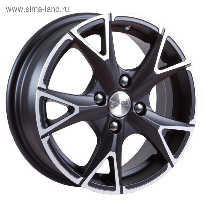 Диск литой SKAD Орлан 5.5x14 4x100 ET45 d56.6 алмаз-матовый - Фото 1