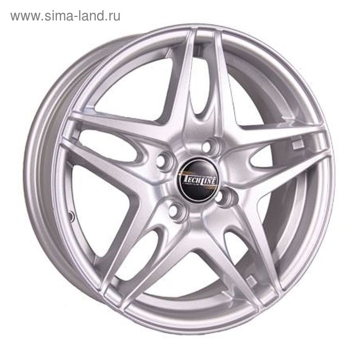 Диск литой Tech Line 430 5.5x14 4x98 ET35 d58.6 S - Фото 1