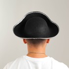 Карнавальная шляпа «Пират», размер 56 - Фото 4