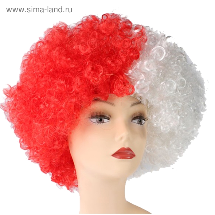 Карнавальный парик «Объём», двухцветный, 120 г - Фото 1