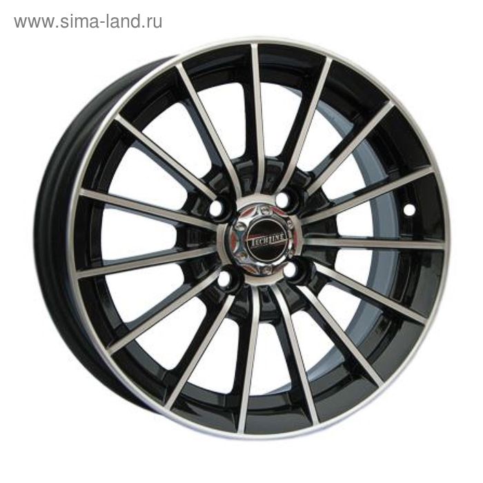 Диск литой Tech Line 406 5.5x14 4x100 ET35 d67.1 BD - Фото 1